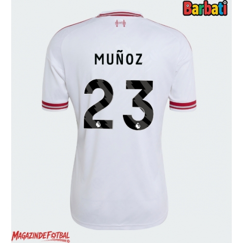 Liverpool Victor Munoz #23 Tricou Fotbal Replică 2026-27 Barbati Deplasare Liverpool Victor Munoz #23 Tricou Fotbal Replică 2026-27 Barbati Deplasare